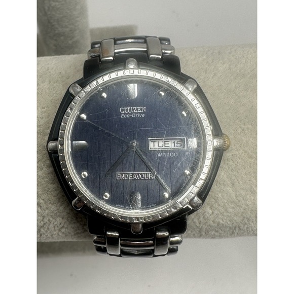 Citizen Other - Scratched Citizen E101-S030510 Endeavour Eco-Drive J-Class Works 36MM 7.5" Mens